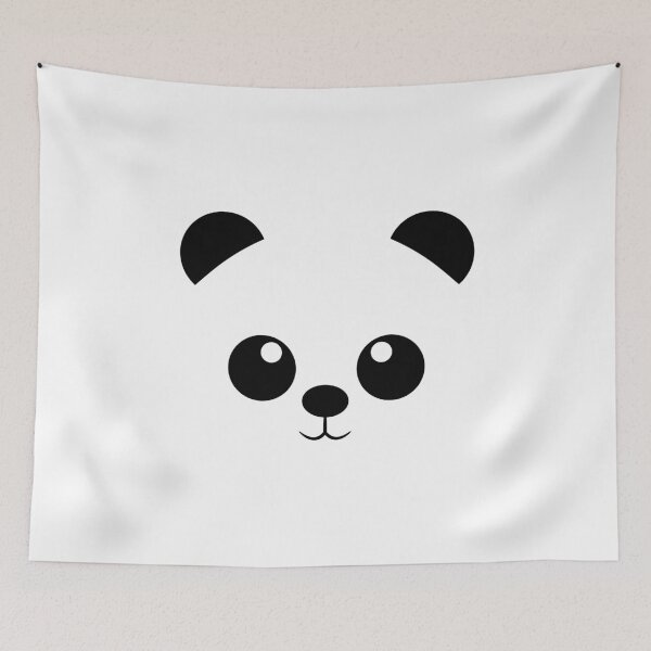 Item preview, Cute Halloween Panda Face designed and sold by yacine12353.
