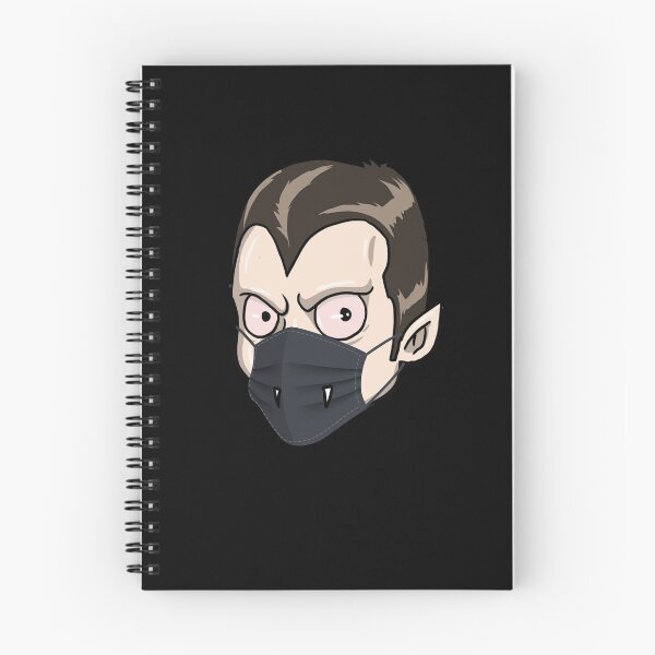 Item preview, Vampire Wearing A Face Mask Germophobe Halloween Gift Gear designed and sold by DynamicDesign.
