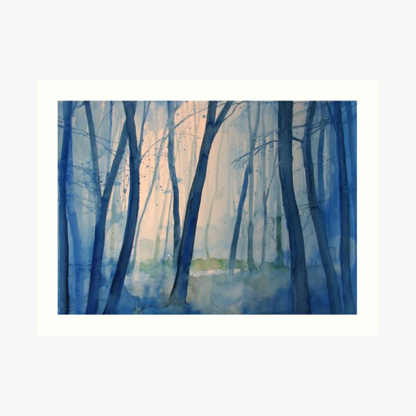 Nel bosco Art Print