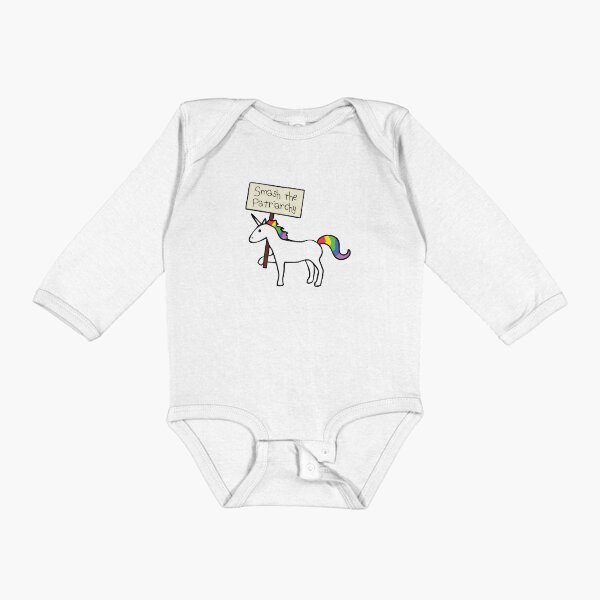 Item preview, Smash The Patriarchy (White Unicorn) designed and sold by jezkemp.