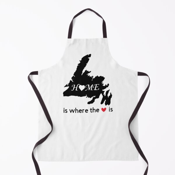 Item preview, Newfoundland Home Is Where The Heart Is designed and sold by JRM Tees & More Store.