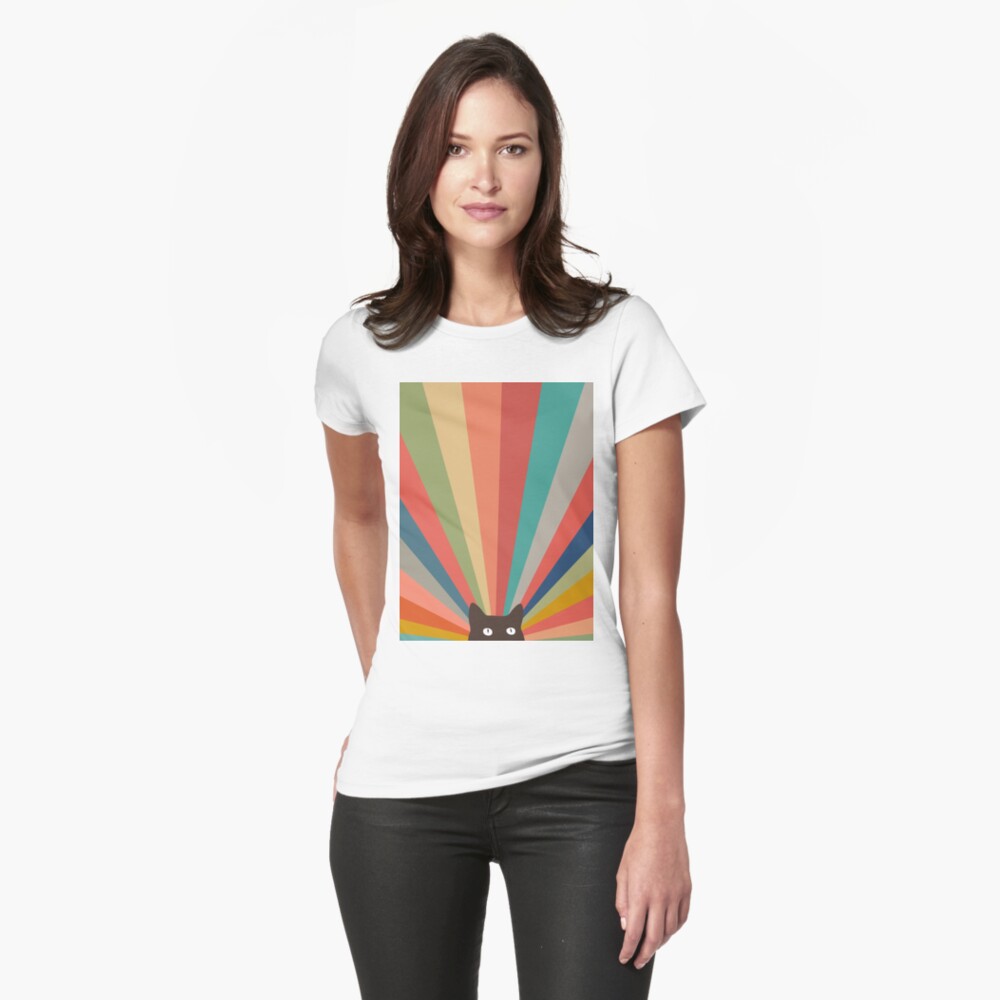 Item preview, Fitted T-Shirt designed and sold by ilovedoodle.
