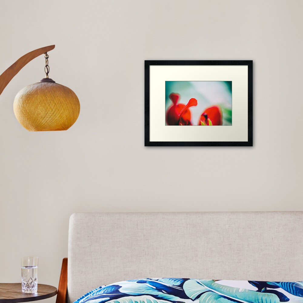 Flower Mystical Framed Art Print