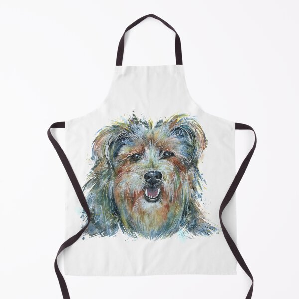 Item preview, Colorful terrier designed and sold by Bettina Kröger.