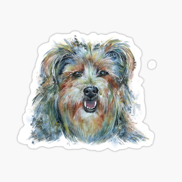 Bunter Terrier Sticker