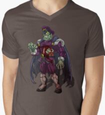 Zombie M Bison (Street Fighter) Men's V-Neck T-Shirt