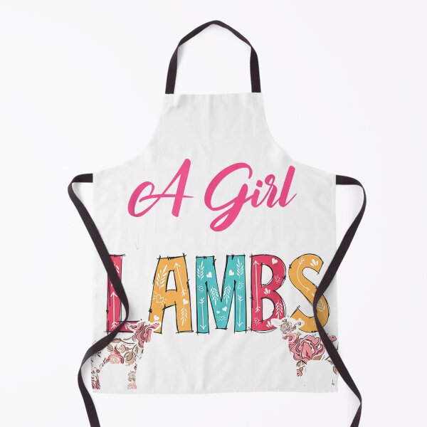 Item preview, There Was A Girl Who Really Loved Lambs Sheep Lover s  designed and sold by ChaghaganKhoga.