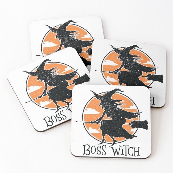 Item preview, Boss Witch distressed vintage designed and sold by CompassandCrate.