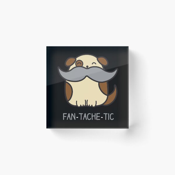 Aperçu de l'œuvre Fantastique chien moustache, chien moustache, créée et vendue par IceCreamCat.