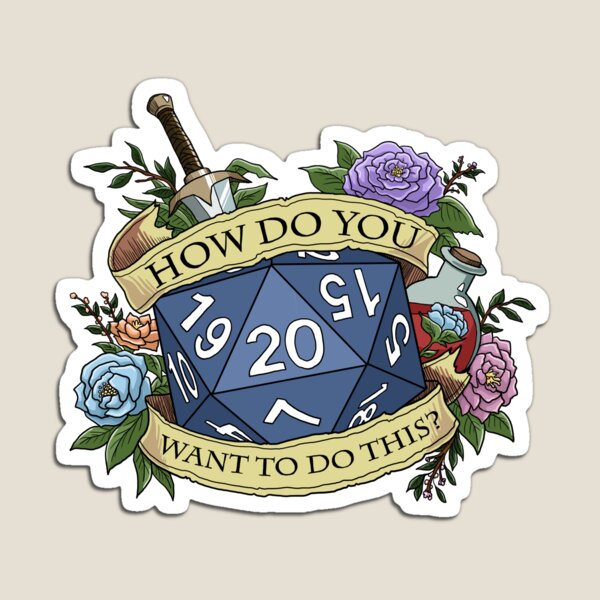 Nat 20 Magnet