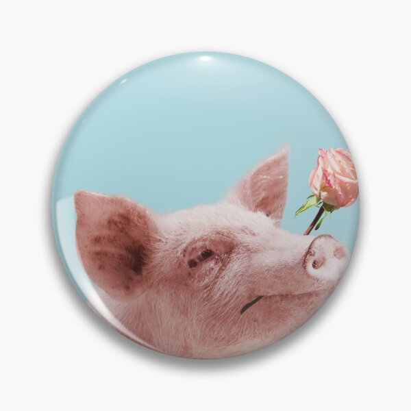 Item preview, Sweet piggy in blue designed and sold by ESCAPZ.