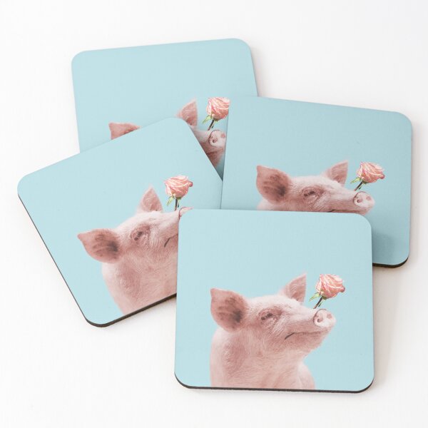 Item preview, Sweet piggy in blue designed and sold by ESCAPZ.
