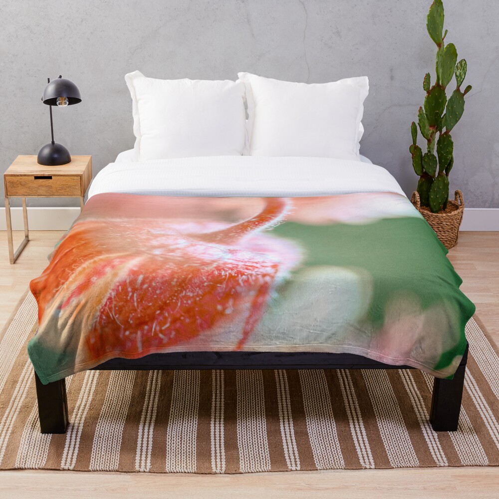 Flower Mystical Throw Blanket