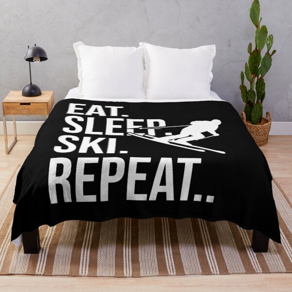 Item preview, Eat Sleep Ski Repeat, Eat Sleep Skiing designed and sold by TDesign1.