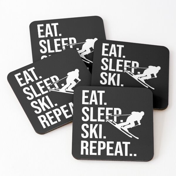 Item preview, Eat Sleep Ski Repeat, Eat Sleep Skiing designed and sold by TDesign1.