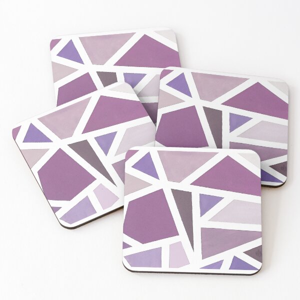 Item preview, "Berry" Abstract Shape Painting designed and sold by ElleJStudio.