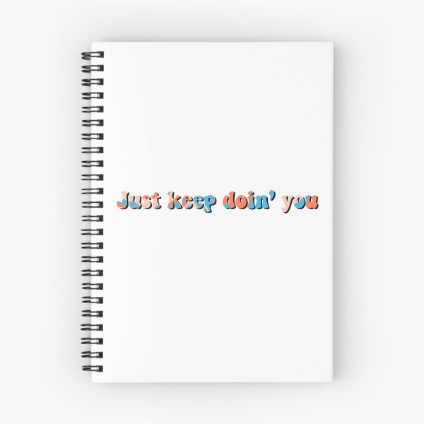 Item preview, Just keep doin' you peach and blue designed and sold by Soph-design.