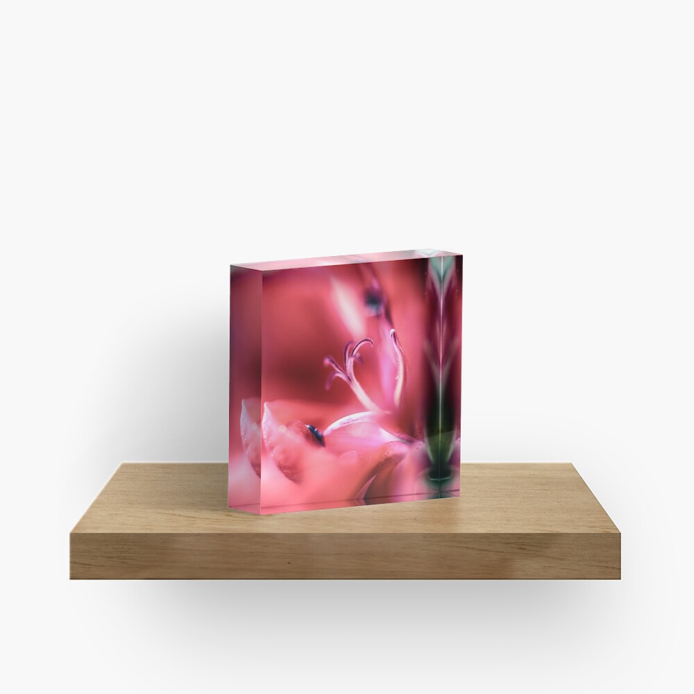 Flower Mystical Acrylic Block