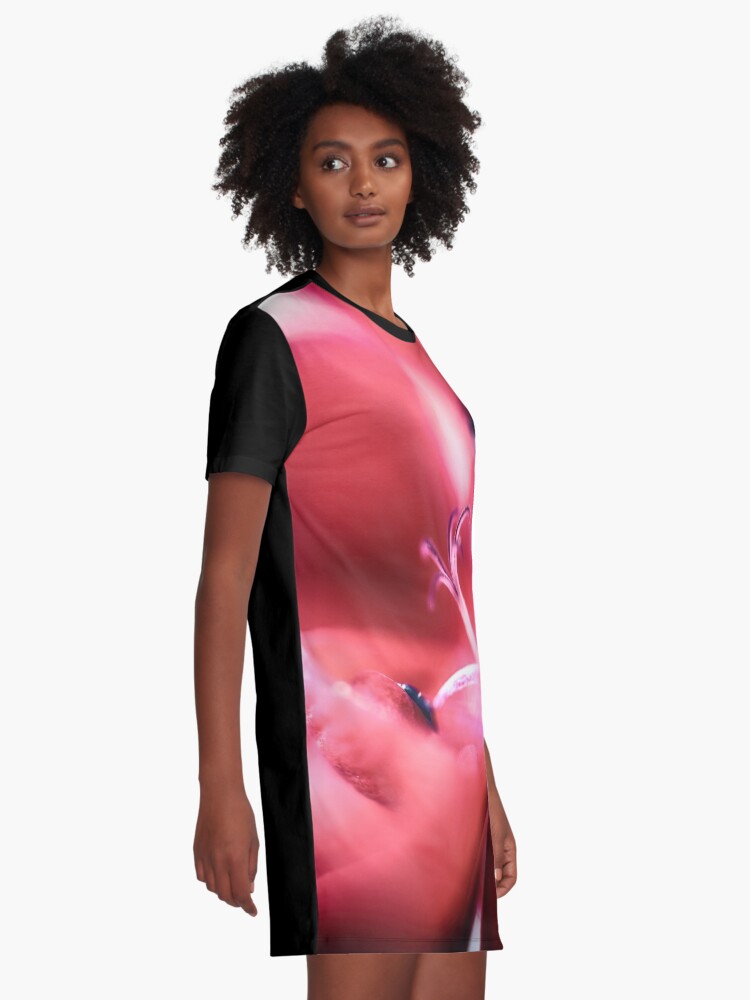 Alternate view of Flower Mystical Graphic T-Shirt Dress