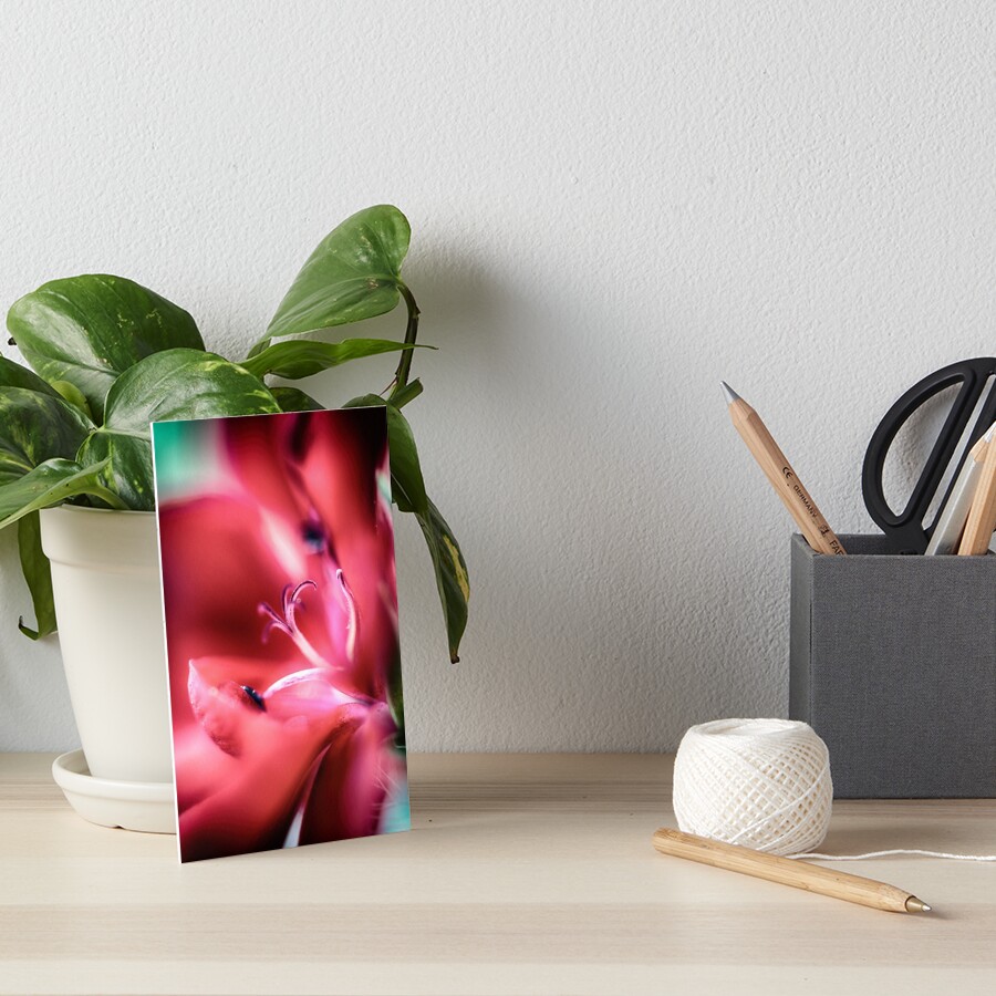 Flower Mystical Art Board Print