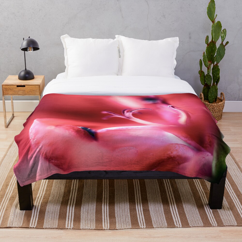 Flower Mystical Throw Blanket