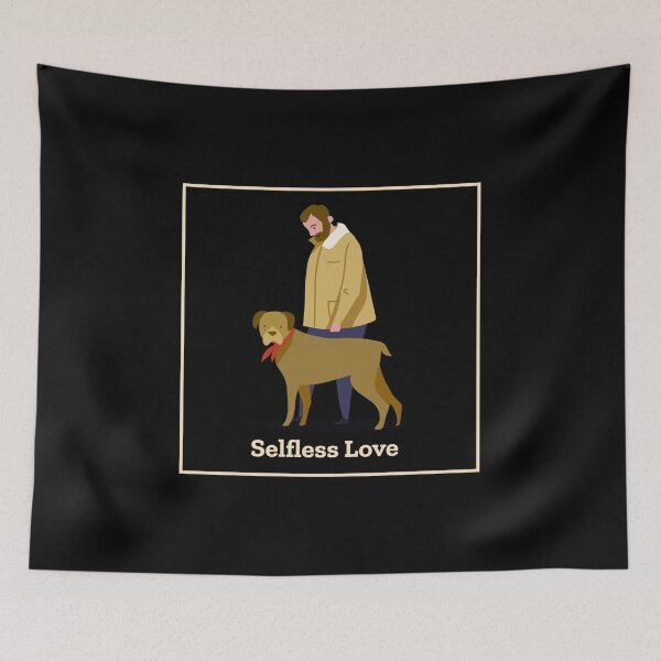 Item preview, Dog Lover - Selfless love designed and sold by PunMan Army.