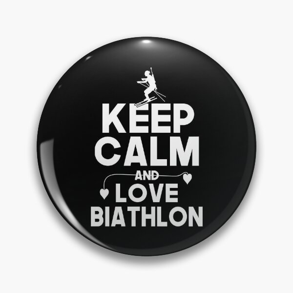Item preview, Keep Calm and Love Biathlon, Keep Calm and Love Biathlon designed and sold by TDesign1.