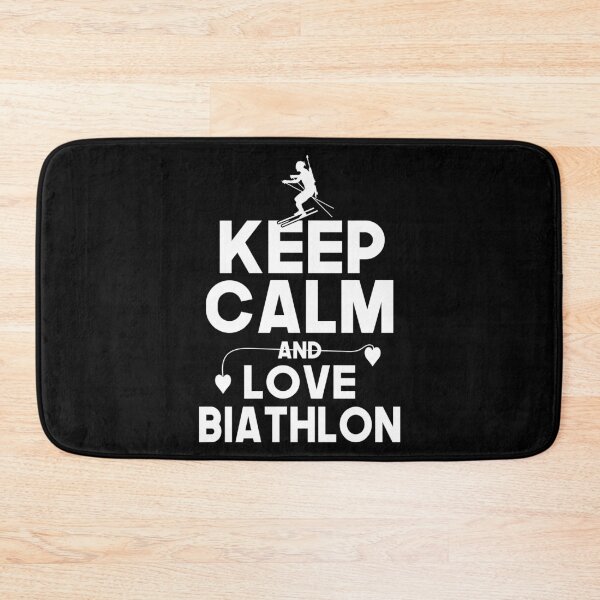 Item preview, Keep Calm and Love Biathlon, Keep Calm and Love Biathlon designed and sold by TDesign1.