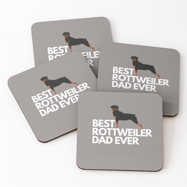 Item preview, Best rottweiler dad Ever cartoon designed and sold by OneTimeEngineer.