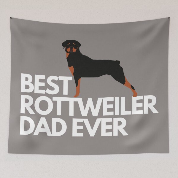 Item preview, Best rottweiler dad Ever cartoon designed and sold by OneTimeEngineer.