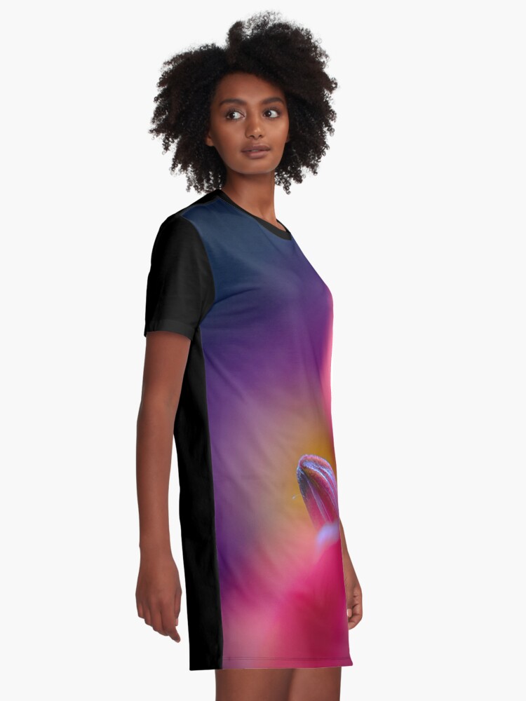 Alternate view of Flower Mystical Graphic T-Shirt Dress