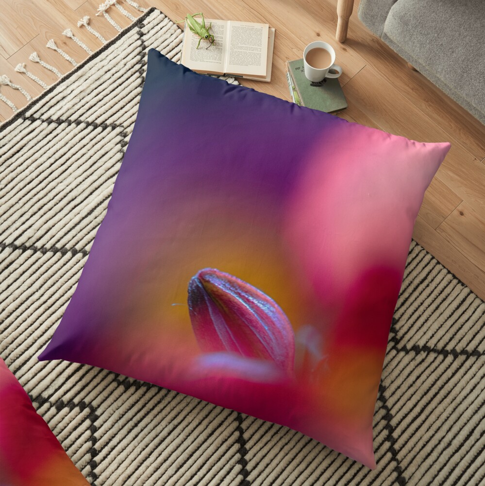 Flower Mystical Floor Pillow