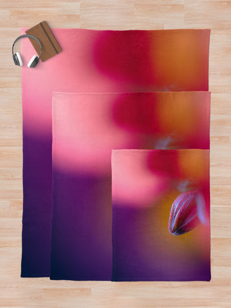 Alternate view of Flower Mystical Throw Blanket