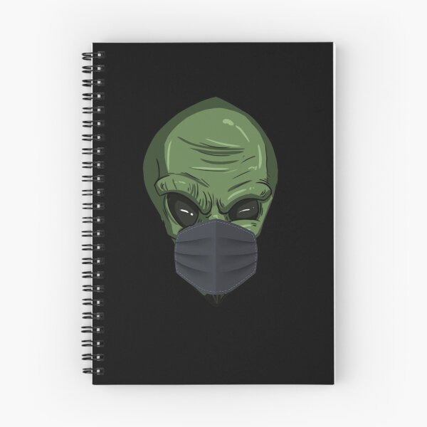 Item preview, Alien Wearing A Face Mask Germophobe Halloween Gift Gear designed and sold by DynamicDesign.