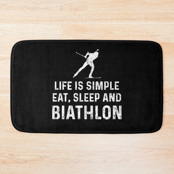 Item preview, Life is Simple eat Sleep and Biathlon, Sport designed and sold by TDesign1.