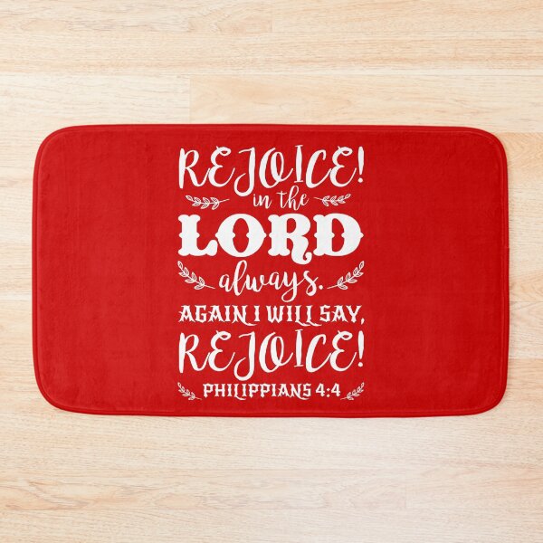 Item preview, Philippians 4:4 designed and sold by plushism.