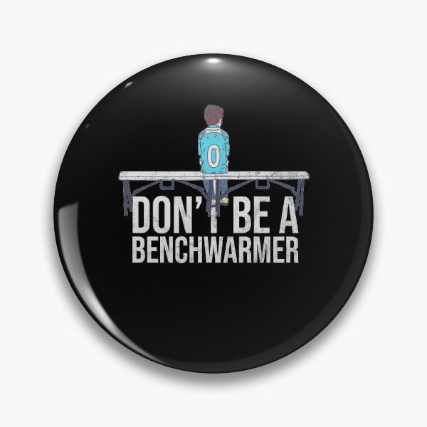 Item preview, Distressed Don't Be a Benchwarmer - Soccer Kid designed and sold by DeWinnes.