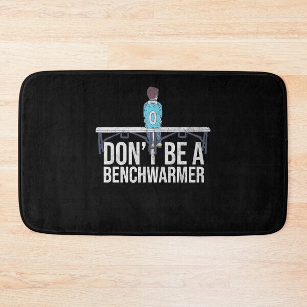 Item preview, Distressed Don't Be a Benchwarmer - Soccer Kid designed and sold by DeWinnes.