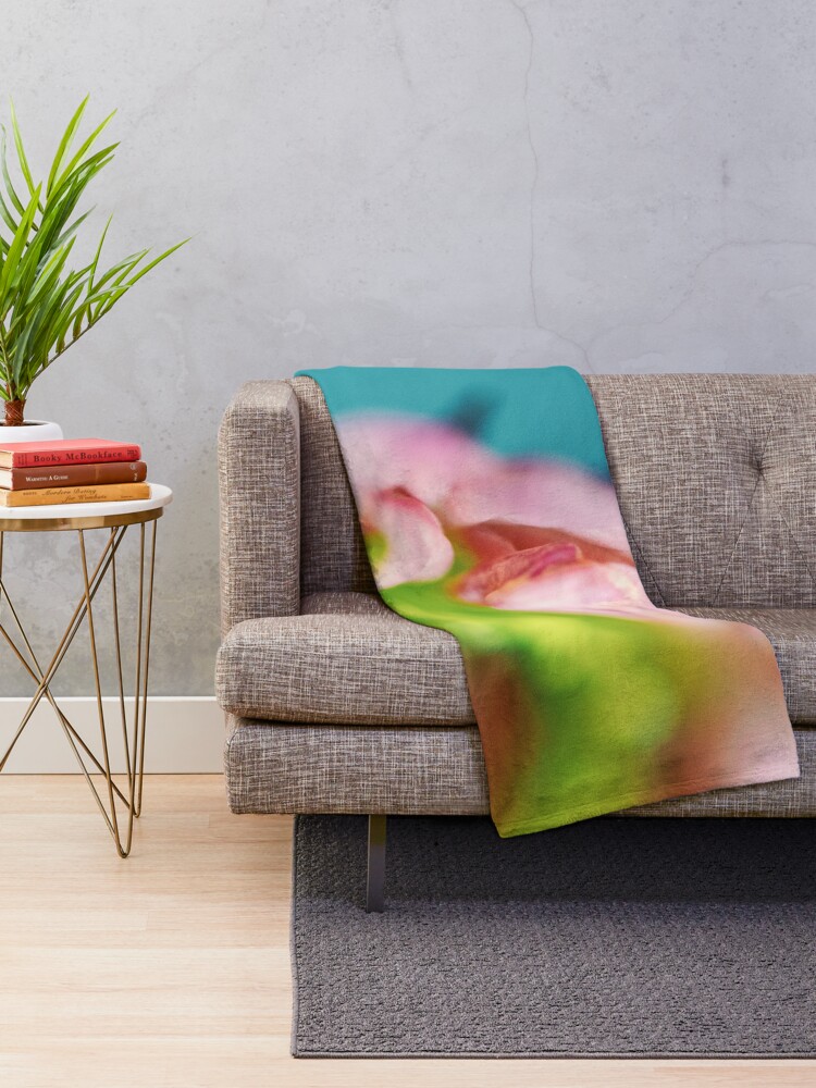 Alternate view of Flower Mystical Throw Blanket