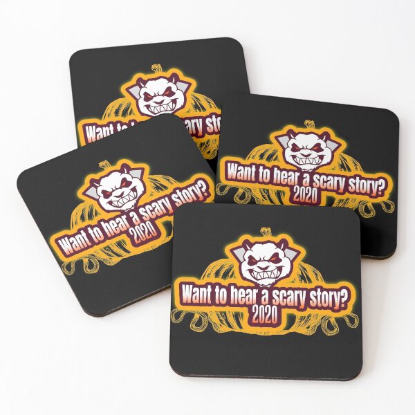 Item preview, Want to hear a scary story? Halloween 2020 with attitude panda designed and sold by DeliriousSteve.
