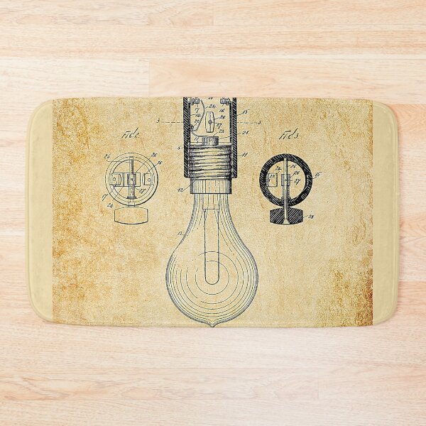 Item preview, Vintage Light Bulb Patent designed and sold by JoolyA.