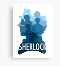 Sherlock ~ A Study to the Fall Metal Print