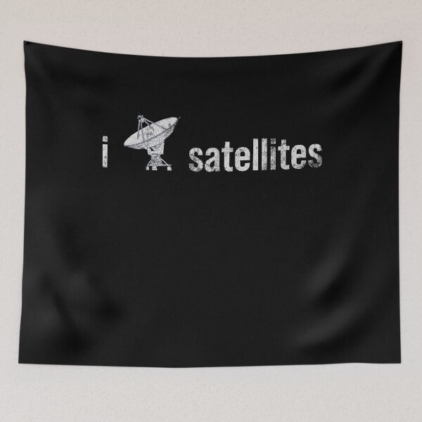 Item preview, Distressed Very Large Array - I Love Satellites - Contact designed and sold by DeWinnes.