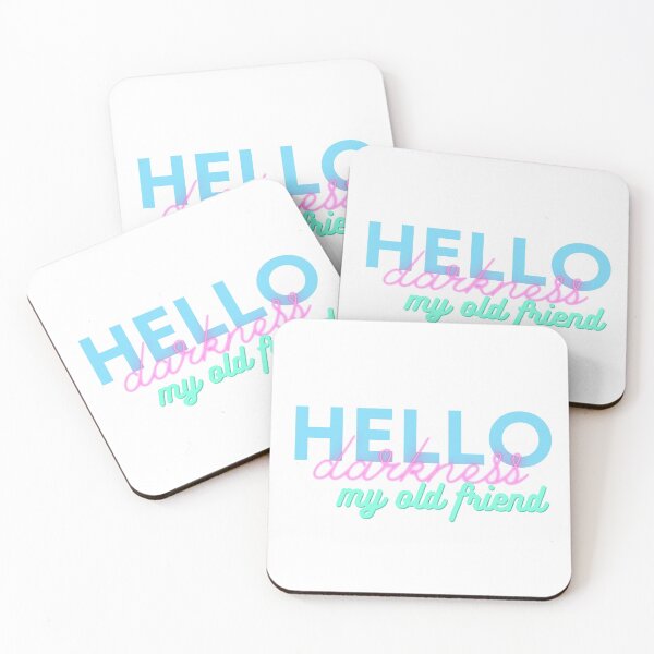 Item preview, Hello Darkness My Old Friend designed and sold by flying-flamingo.