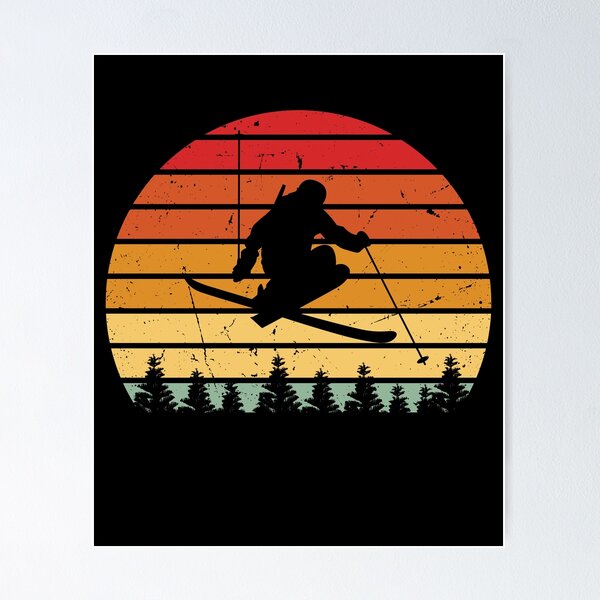 Item preview, Vintage skis, retro style, freestyle skis, sports designed and sold by TDesign1.