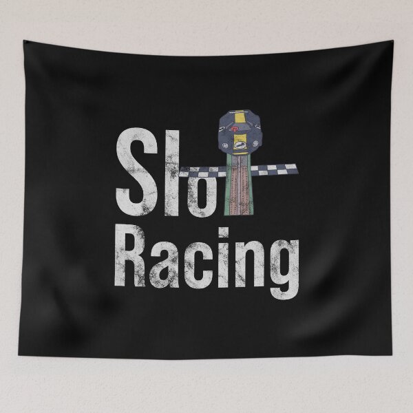 Item preview, Distressed Slot Car Racing Text - Finish Line - Competitive designed and sold by DeWinnes.