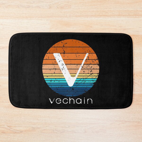 Item preview, VeChain Cryptocurrency DeFi Crypto Vintage Sunset designed and sold by BtcSweatshirts.