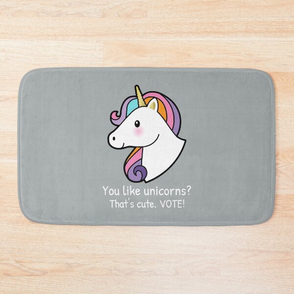 Item preview, VOTE Cute Funny Unicorn Election Artwork designed and sold by CreatedbyJR.