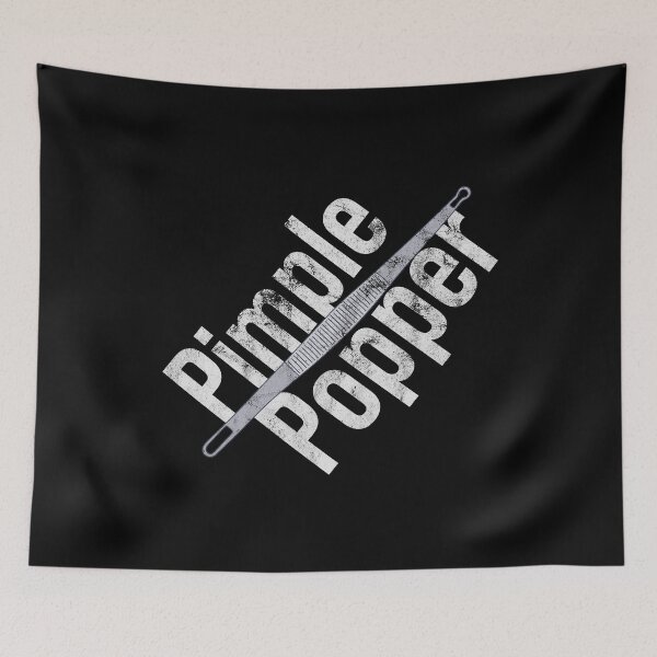 Item preview, Distressed Pimple Popper Text - Blackhead Remover designed and sold by DeWinnes.