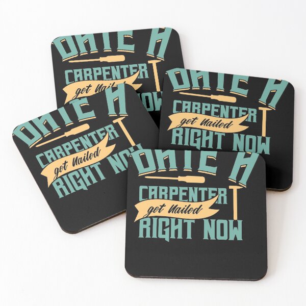 Item preview, Date a Carpenter get nailed right now funny shirt designed and sold by Grinover.